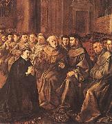 HERRERA, Francisco de, the Elder St Bonaventure Joins the Franciscan Order g oil painting